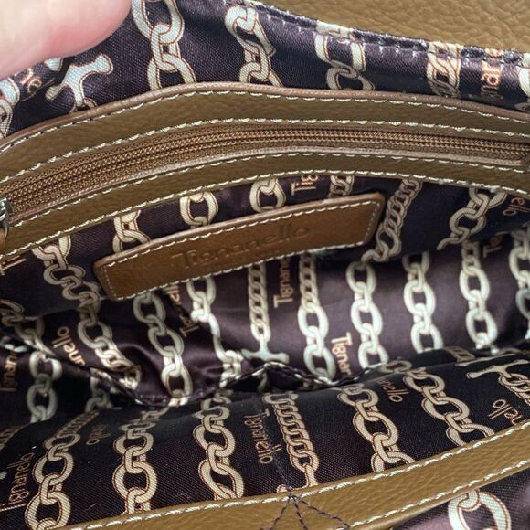 Tignanello Leather Organizer Shoulder Bag - Picture 11 of 14